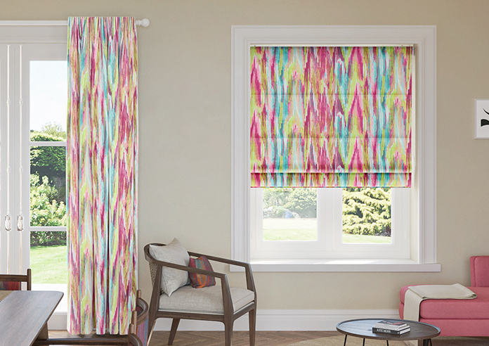 Bombay Velvet, Pop Fusion - Twist&Fit Roman Blind - Image 3
